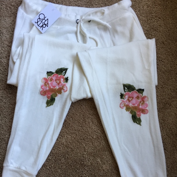 Chaser Pants - Chaser Womens Garden Jogger Pant Medium